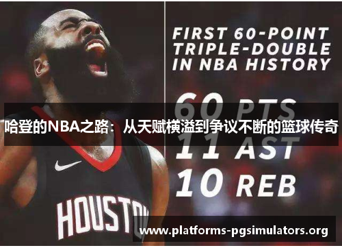 哈登的NBA之路：从天赋横溢到争议不断的篮球传奇