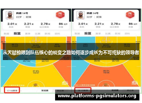 从天赋榜眼到队伍核心的蜕变之路如何逐步成长为不可或缺的领导者