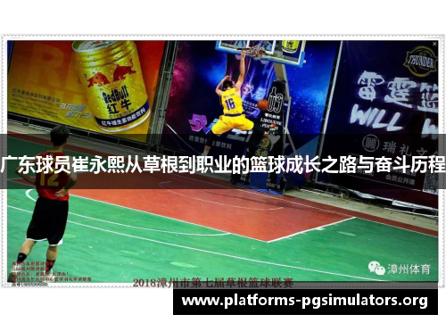 广东球员崔永熙从草根到职业的篮球成长之路与奋斗历程